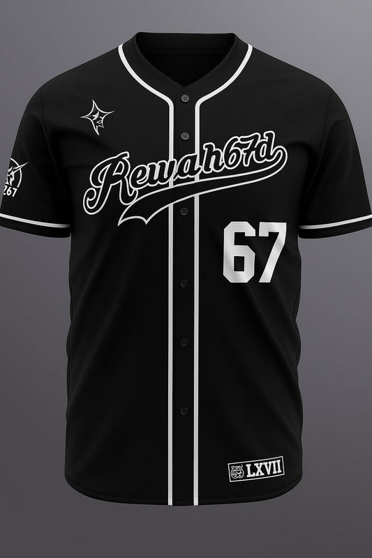 Black Baseball Tees